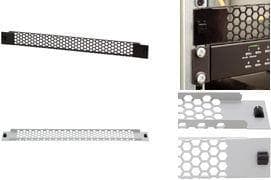 LogiLink 19" ventilationspanel, verktygsfri, 1 U, svart för 19" (482,3 mm) installation, för ventilation av 19" - 1 st (PN110B)