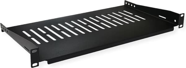 VÆRDI 48,30 cm (19") hylde 1U D 250 mm < 10 kg - 1 U (26.99.0401)