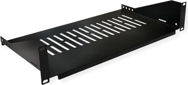 VÆRDI 48,30 cm (19") hylde 2U D 250 mm < 15 kg - 2 U (26.99.0405)