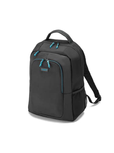 DICOTA Spin backpack Black, Blue Polyester