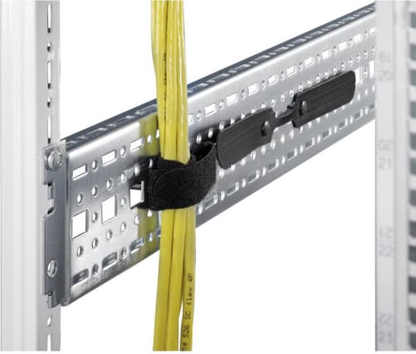 19 tommer patch box kabelføring 130 mm Rittal 7072.220 Sort