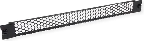 VALUE 19" ventilationspanel snap-in, 1 HU, RAL 9005 sort