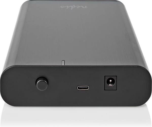 Hårddiskhölje - 3,5" - USB 3.1 Gen1 - USB Typ-A / USB Type-C - Notebook/PC - Aluminium