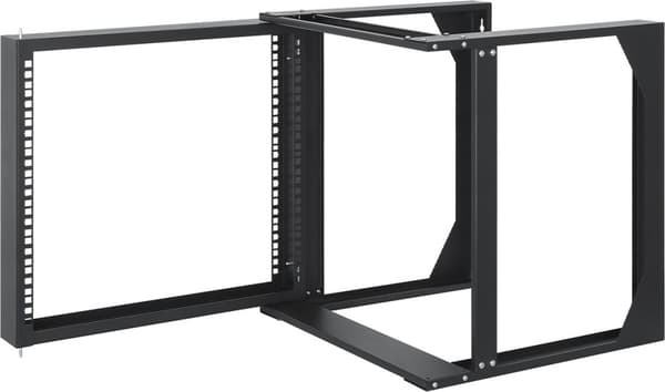 Intellinet 716185, Rackram, Svart, Stål, 30 kg, 9U, RoHS ANSI/EIA 310-E IEC 60297-3
