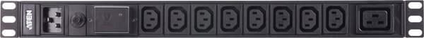 ATEN PE0209SG 1U 9-ports basic PDU 8x C13 1x C19 16A Sort