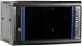 Miniatyrbillede 1 af 2: DSIT 4U vægboks/serverskab med glaseret glas 600x600x280mm (BxDxH) - 19 tommer