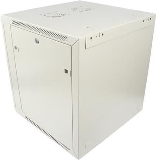 Lanview LVR240005, Väggställ, 10U, 60 kg, Nyckelspår, Rackskenor, 3 kg