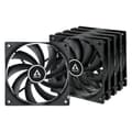 Miniatyrbild 3 av 3: Arctic Cooling ARCTIC F12 PC-fodral Fläkt 12 cm Svart 5 st (s) - ACFAN00248A