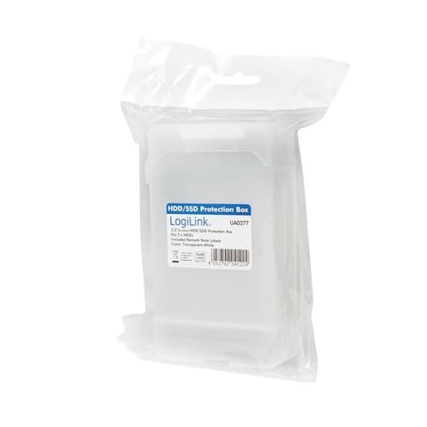 LogiLink UA0277, Transparent, 2,5", Vattentålig