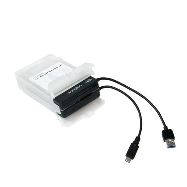 LogiLink UA0277, Transparent, 2,5", Vattentålig