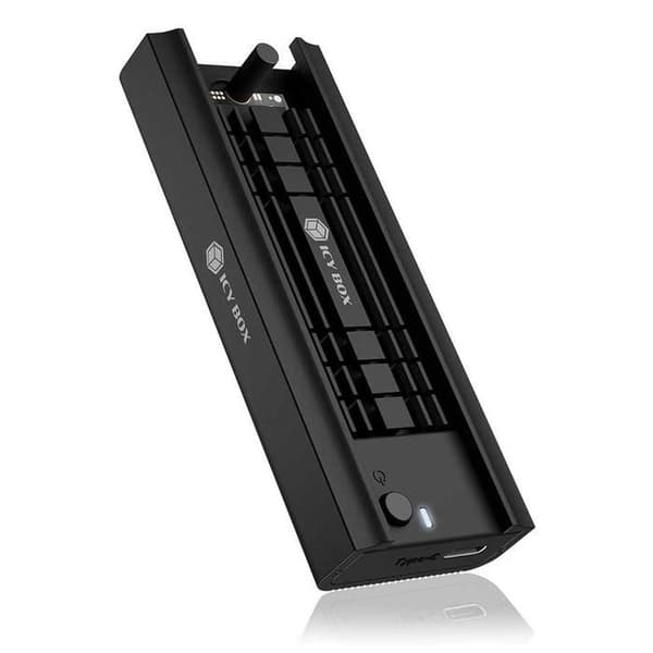 ICY BOX M.2 DOCKINGSTATION NVME &amp; SATA SSD M.2 USB 3.2 ADAPTER ( Svart