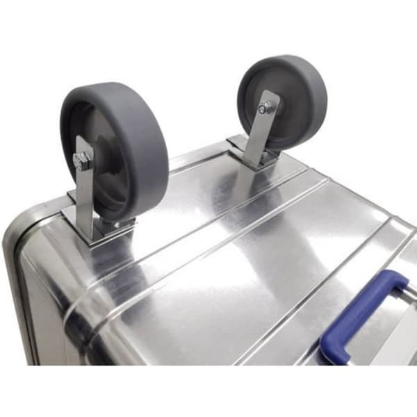 Hjulsats - ALUTEC - Modell 20010 - Silverfärgad - Vikt 0,63 kg - Monteringsstöd