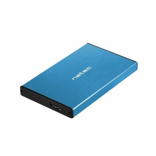 Hårddiskhölje - Natec - Rhino GO - USB 3.0 - Färg blå - 2 års garanti