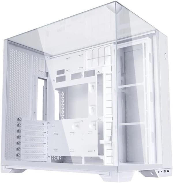 Chassi - Lian Li - O11 Vision kompakt - Vit - Kompakt - Elegant design Vit