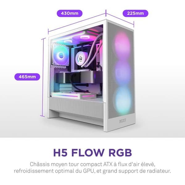 Box - station för PC-komponent Nzxt - CC-H52FW-R1