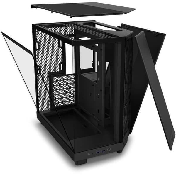 NZXT H6 Flow Svart