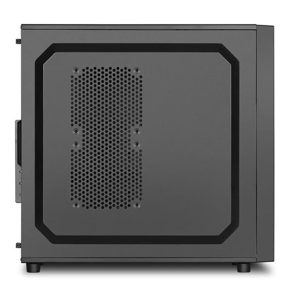 PC-chassi - Sharkoon - VS4-V - Miditårn - ATX - USB/Audio - Svart