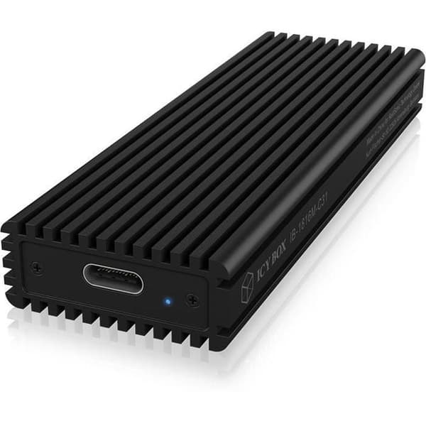 Externt M.2 M.2-kort USB 3.1 (Gen 2) hölje svart - RAIDSONIC - ICY BOX IB-1816M-C31