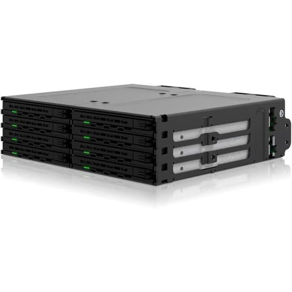 Hot Swap Rack - ICY DOCK - ExpressCage MB03 - 8 x HDD/SSD 2.5 - SATA/SAS - Svart