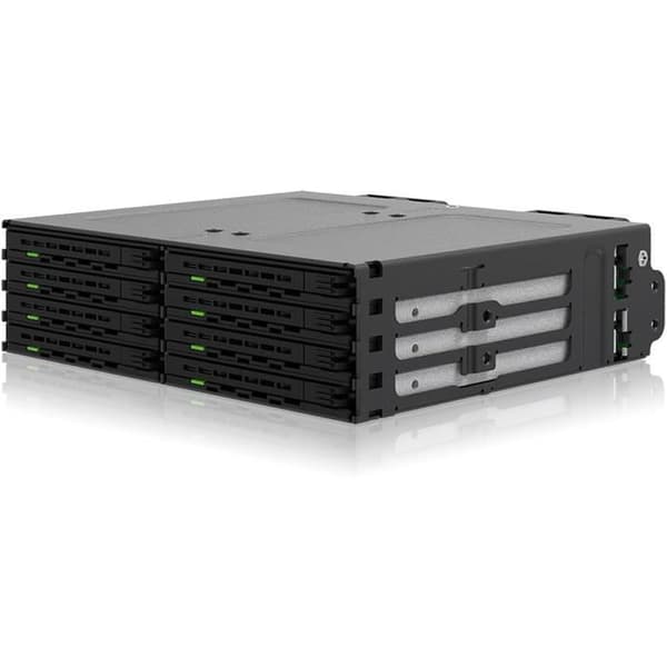 Hot Swap Rack - ICY DOCK - ExpressCage MB03 - 8 x HDD/SSD 2.5 - SATA/SAS - Svart