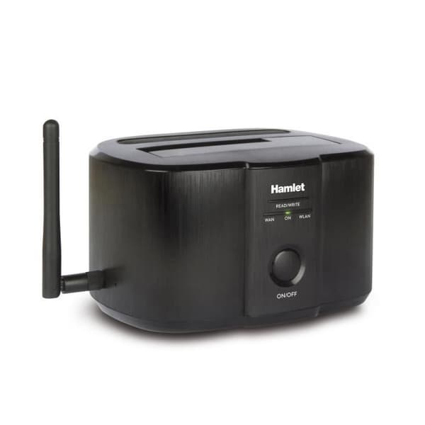 HAMLET HXDDWIFI HÅRDDISK-SSD KÅP 2,5-3,5'' SVART FÖRVARINGSLÅDA