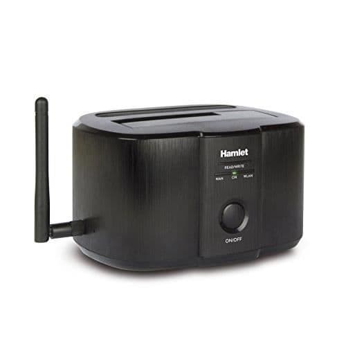HAMLET HXDDWIFI HÅRDDISK-SSD KÅP 2,5-3,5'' SVART FÖRVARINGSLÅDA