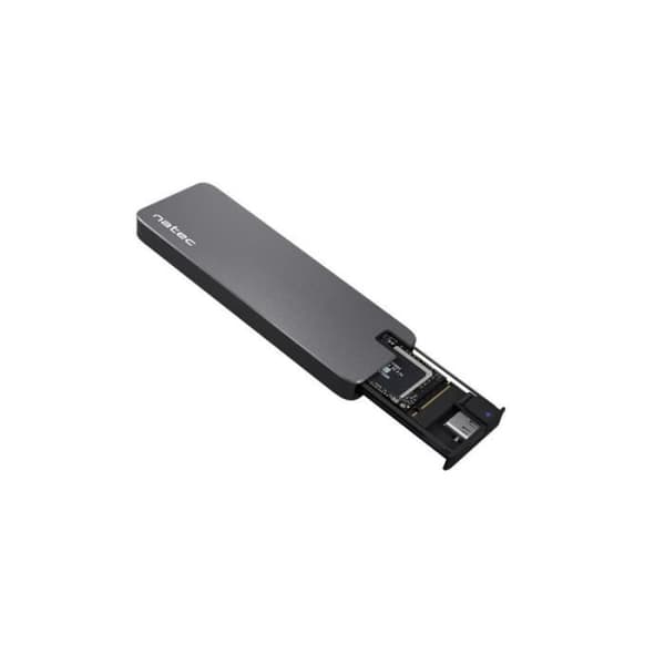 Hårddiskhölje - NATEC - Rhino - M.2 NVME - USB 3.0 - Vit