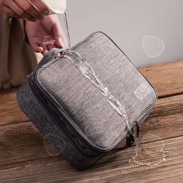 CONFO® förvaringsväska Laddare U Disktillbehör Hörlursladdare Datakabel Hårddiskförvaringsbox