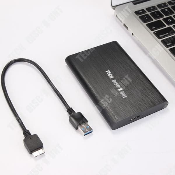 TD® USB 3.0 hårddiskhölje Lämplig för bärbara datorer Stabil och hållbar