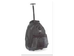ROLLING BACKPAC/BLACK NYLON
