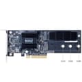 Miniatyrbild 2 av 2: M.2 till PCI-adapter - SYNOLOGY - M2D18 - Svart - PCIe - 2280/2260/2242
