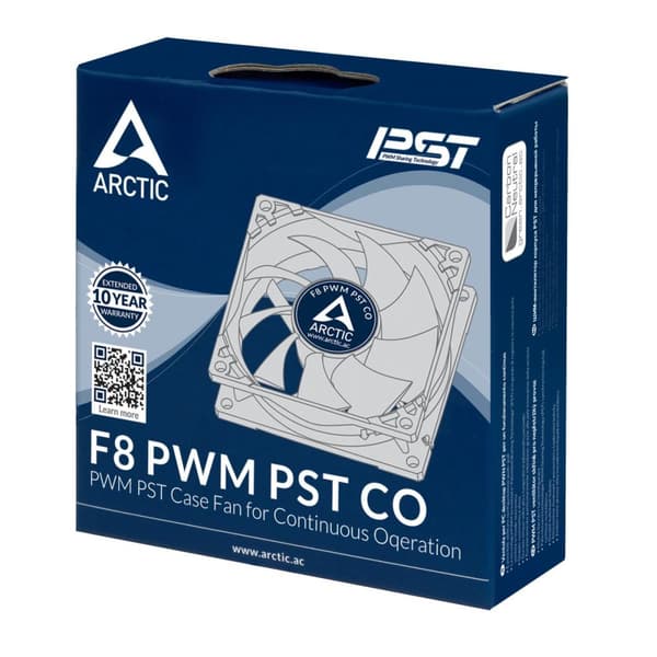 Arctic F8 PWM CO - kabinetventilator - 80 mm (AFACO-080PC-GBA01)