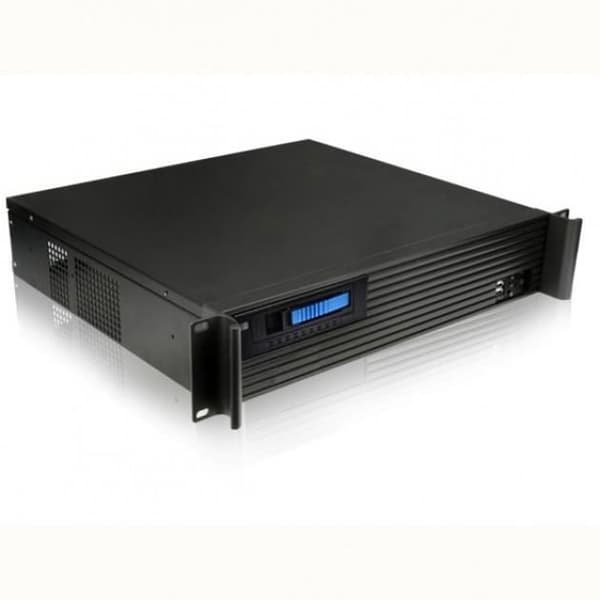 Techly I-CASE IPC-240L serverfodral - Support - Aluminium, Stål - Micro-ATX, Mini-ITX - Svart