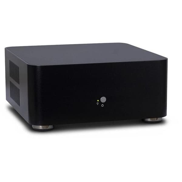 Inter-Tech A80 PC-fodral - ITX - Svart - 60 W strömförsörjning - 2 interna fack - 2 USB 3.0-portar