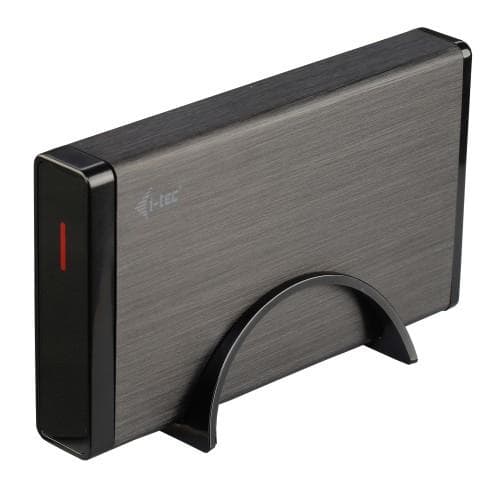 I-TEC USB 3.0 Mysafe eksternt 8,9 cm 3,5Z harddisk etui til SATA I/II/III HDD SSD etui i aluminium for optimal køling (MYSAFE35U401)