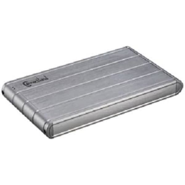 Extern Box 2.5 USB-IDE och SATA SILVER - CONNECTLAND. Ref: 1908115 USB2 2603 SIL Grå