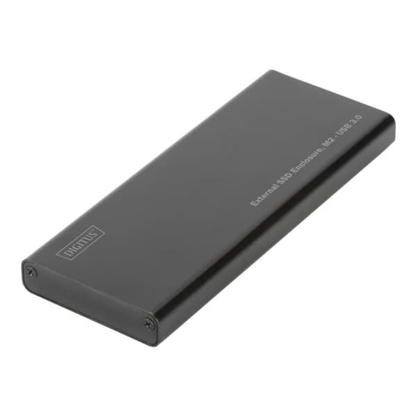 Extern M.2 SATA 6Gb-s 600 MB-s USB 3.0-hölje svart - DIGITUS - DA-71111