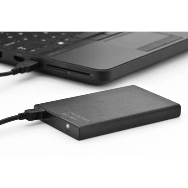 Externt hölje - DIGITUS - DA-71104 - SATA 3Gb-s - USB 2.0 - Svart