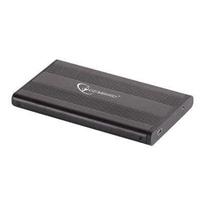 Svart 2,5'' USB 2.0 HDD-hölje för 2,5 SATA HDD Svart