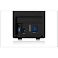 Miniatyrbild 3 av 3: Diskfack - RaidSonic - IB-RD3620SU3 - 2 fack - SATA 3 Gb/s - Extern USB 3.0