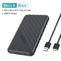 Miniatyrbild 2 av 5: Orico Portable External USB3.0 SATA-hårddiskhöljen -2,5 tum Stöder upp till 4TB