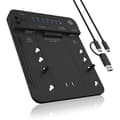 Miniatyrbild 1 av 2: HDD/M.2 NVMe dockningsstation - ICY BOX - USB 3.2 Gen 2 kloning - 10 Gbit/s - Kompatibel 2.5/3.5" &amp; M.2 SSD