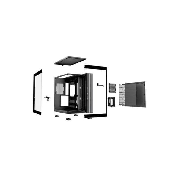 PC-chassi - Be Quiet! - Light Base 600 DX - Svart - ATX/M-ATX/Mini-ATX - 7 Platser