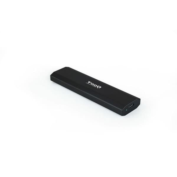 Fodral - station för PC-komponent Tooq - TQE-2223B - Extern M.2 NGFF/NVMe USB3.1 GEN2 VÄSKOR Svart