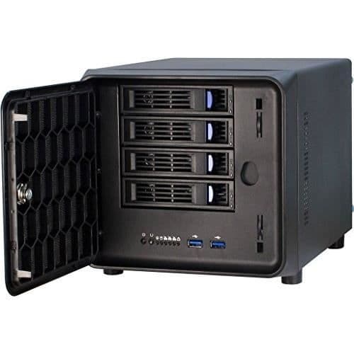 CASE MINI ITX IPC SC-4100 USB 3.0 INTER TECH 88... Svart