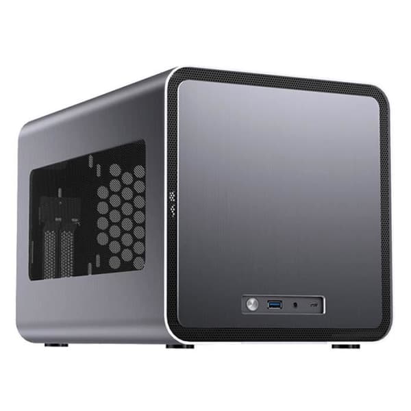 Mini-ITX-chassi - Jonsbo - V8 - Grå - Kompakt - Elegant design