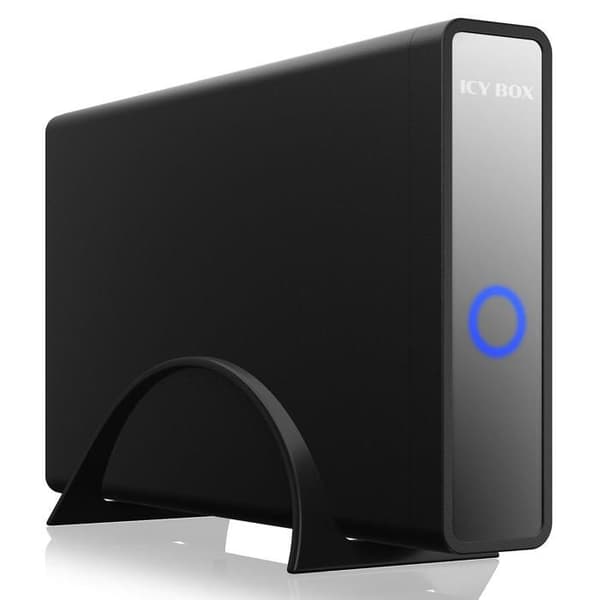 Hölje för hårddisk - ICY BOX - IB-382H-C31 - USB-C™ - 3.5 tum - 2.5 tum