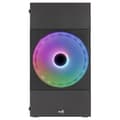 Miniatyrbild 2 av 4: Aerocool ATOMICLITE V1 - Micro-ATX Gamer Case - Front Grille + 2 FRGB fläktar - Svart