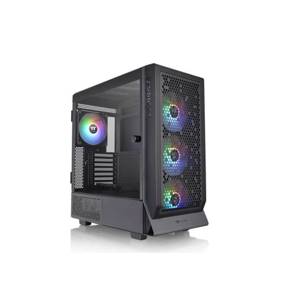 CERES 500 TG ARGB SVART | E-ATX MID TOWER CHASSI |HÄRDAT GLAS THER