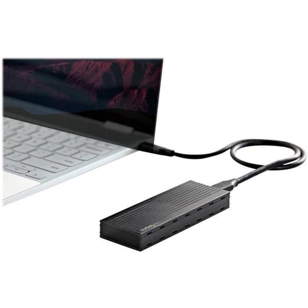 StarTech.com - M2E1BMU31C - USB 3.1 Typ C extern hårddiskhölje till M.2 NVMe SSD - 10 Gbps - PCIe SSD